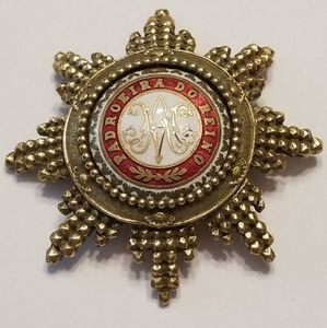 Vintage CORO Honorary Star Metal Pin